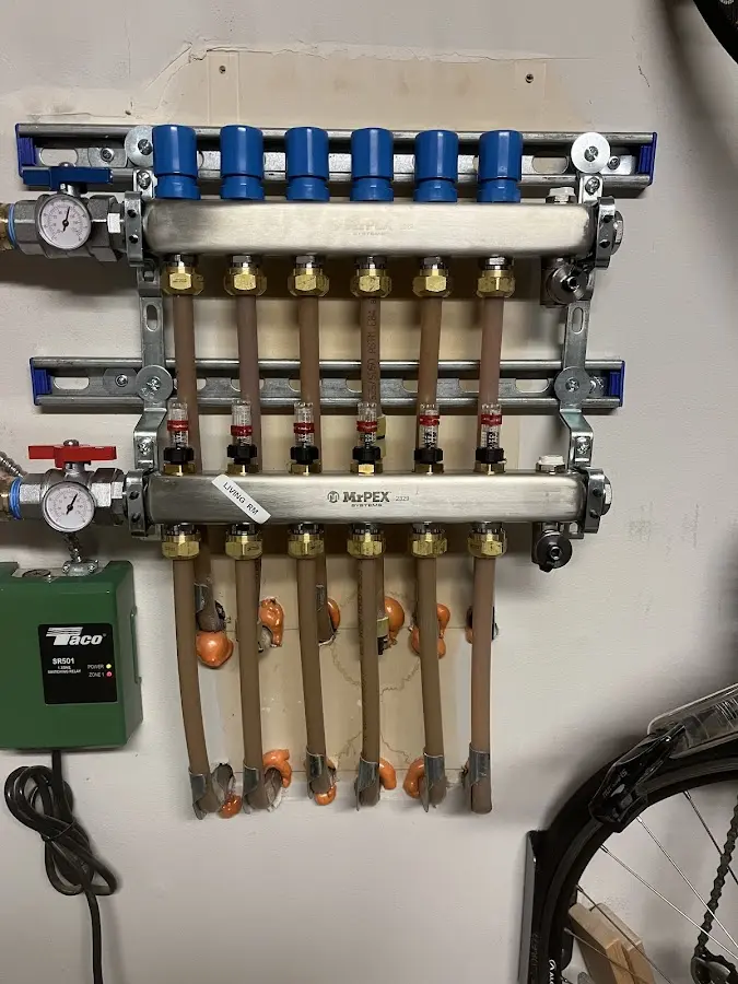 Plumber performing Leak Detection at a residential property in Parma Heights